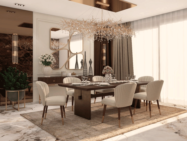 Woods And Textures - Dinning