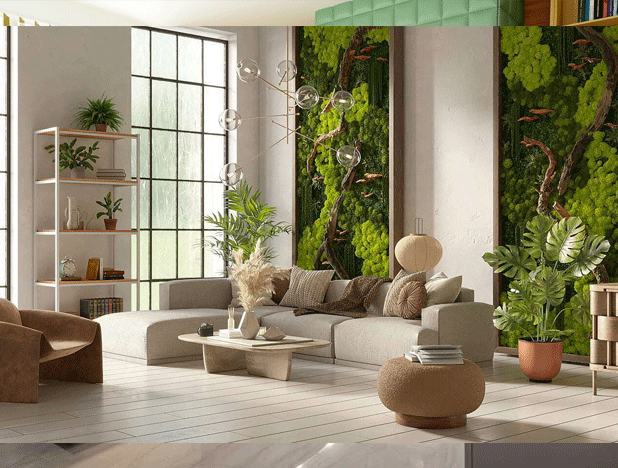 Woods And Textures - Living